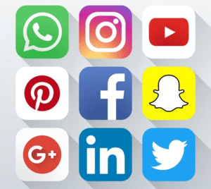 نماد های شبکه های اجتماعی